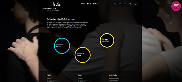 Bildlink zur blindekuh.ch Webseite